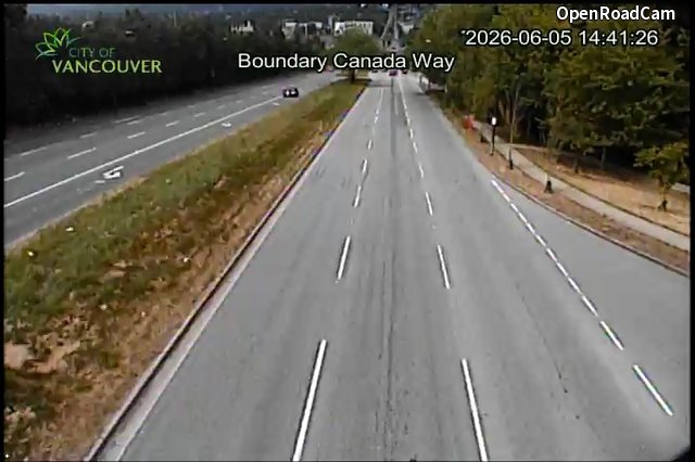 Boundary Rd and Canada Way - North