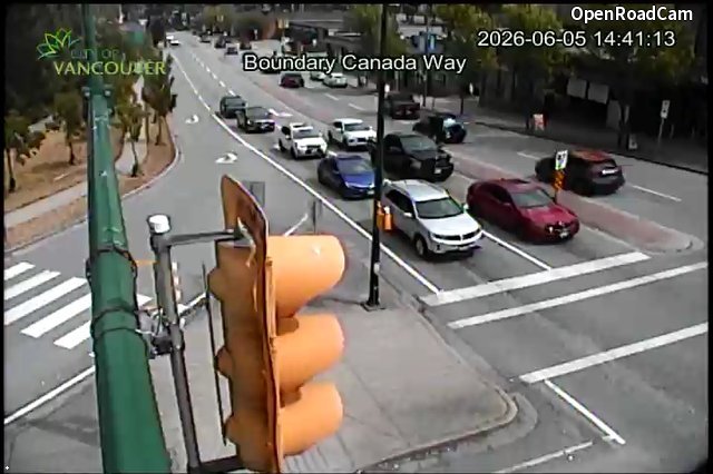 Boundary Rd and Canada Way - East