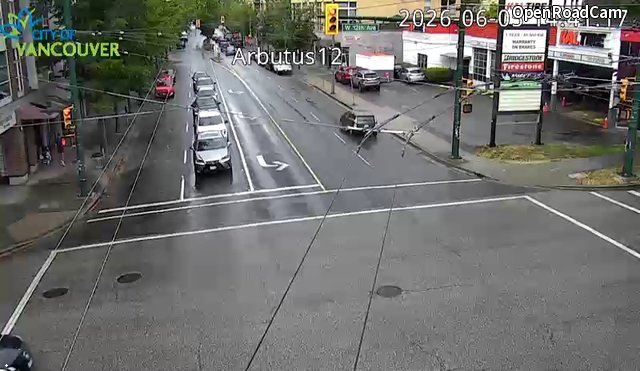 Arbutus and W 12th - North