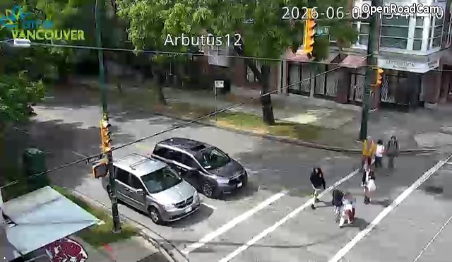 Arbutus and W 12th - South