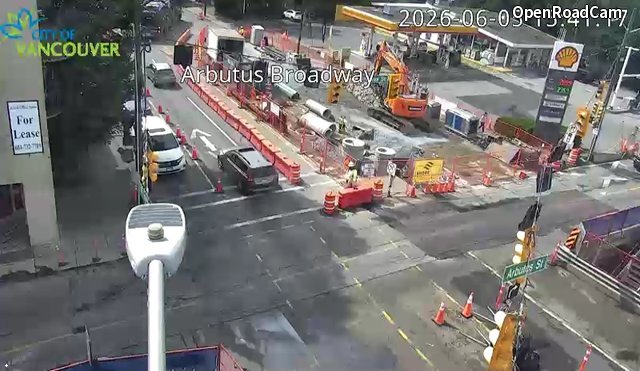 Arbutus and Broadway - West