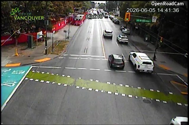 Oak St and W. 10th Ave - South
