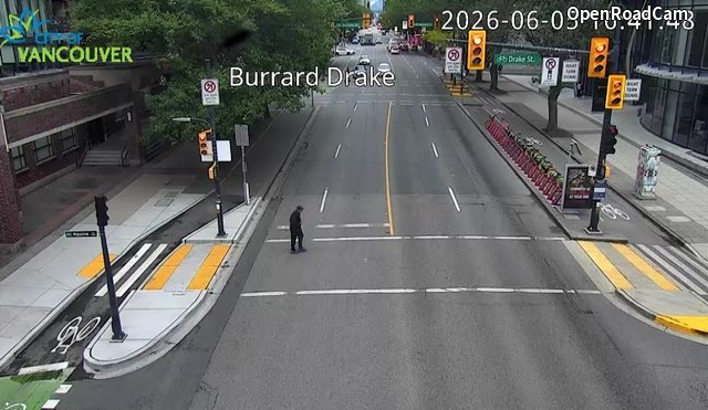 Burrard St and Drake St - North