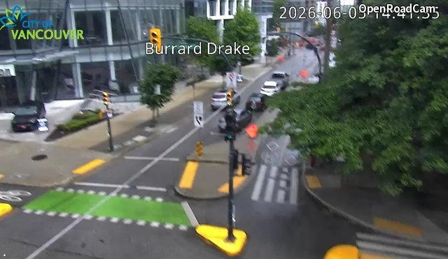Burrard St and Drake St - East