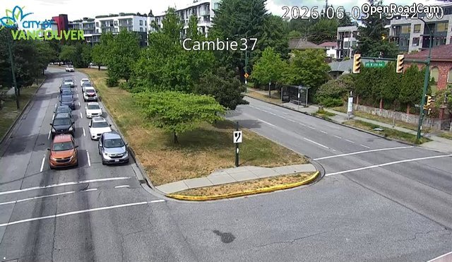 Cambie St and W 37th Ave - North