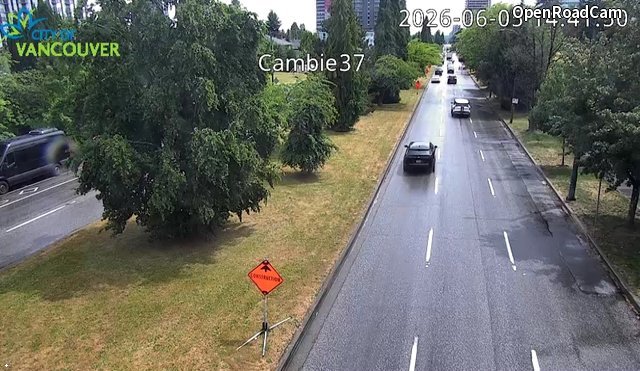 Cambie St and W 37th Ave - South