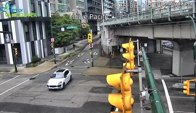 Howe St and Pacific St - North