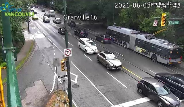 Granville St and W 16th Ave - South