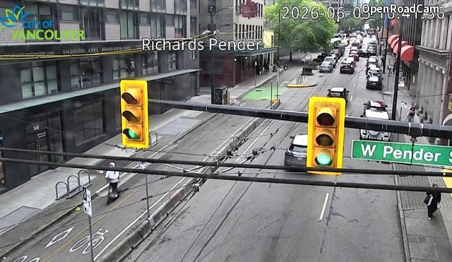 Richards St and W Pender St - South
