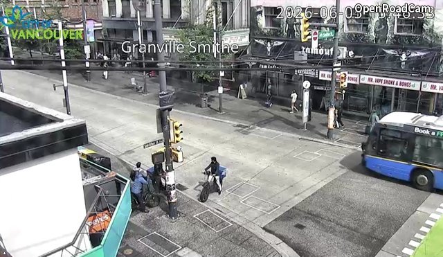 Granville St and Smithe St - North
