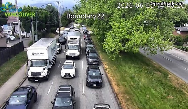 Boundary Rd and E 22nd Ave - North