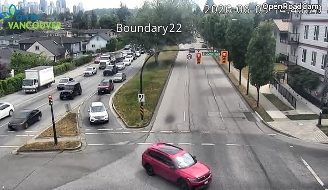 Boundary Rd and E 22nd Ave - South