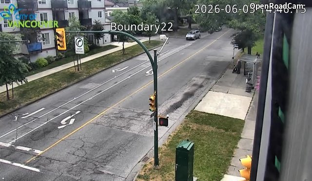 Boundary Rd and E 22nd Ave - West