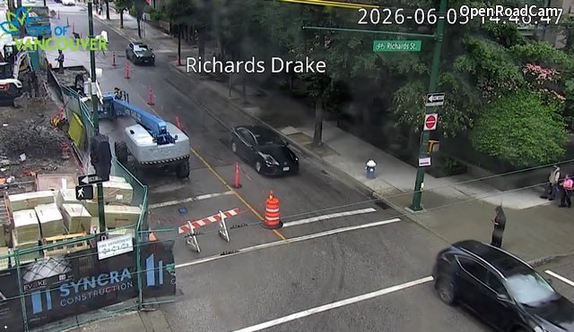 Richards St and Drake St - West
