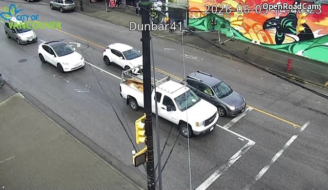 Dunbar St and W 41st Ave - North
