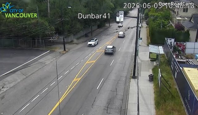 Dunbar St and W 41st Ave - West