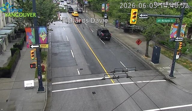 Richards St and Davie St - West