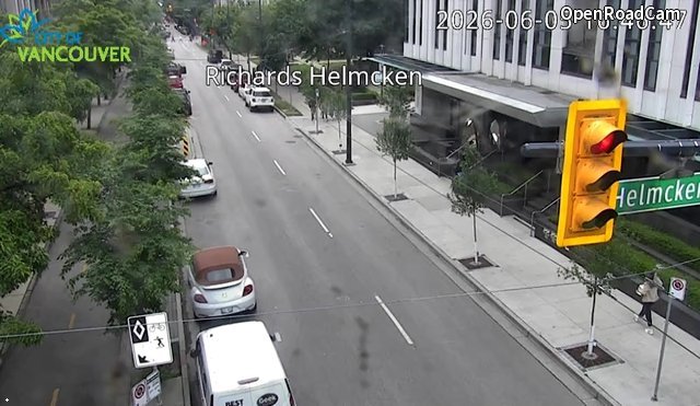 Richards St and Helmcken St - South