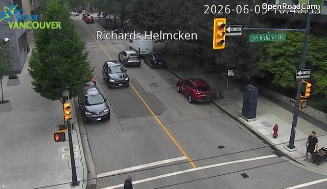 Richards St and Helmcken St - West