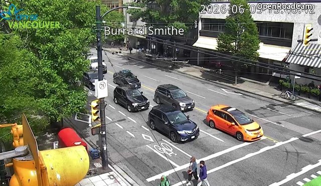 Burrard St and Smithe St - North