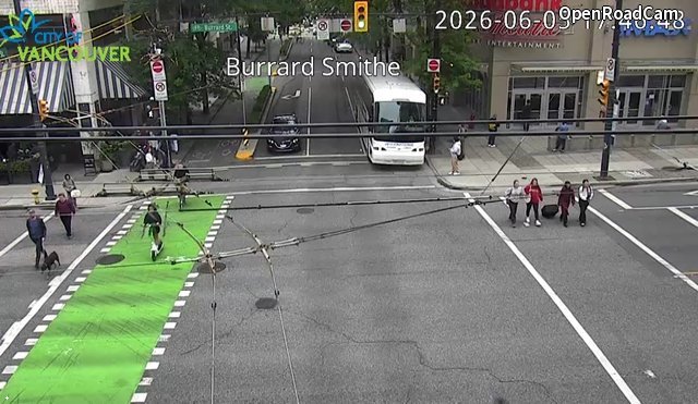 Burrard St and Smithe St - East