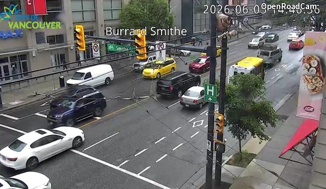 Burrard St and Smithe St - South