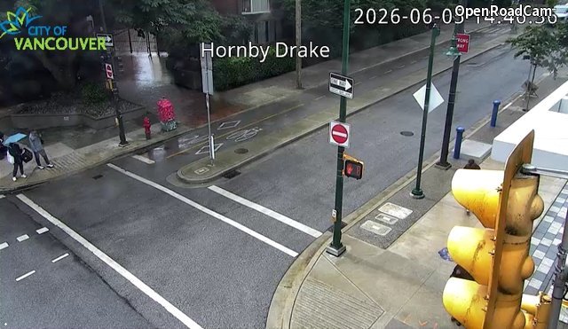Hornby St and Drake St - West