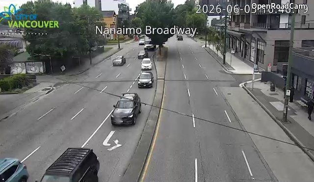 Nanaimo St and Broadway - West