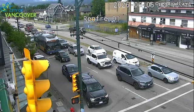 Renfrew St and E 1st Ave - North