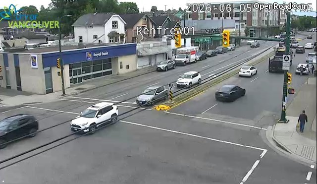 Renfrew St and E 1st Ave - South