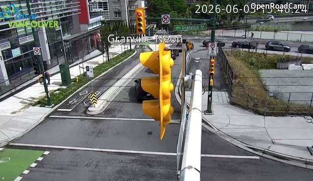 Granville St and Neon St - East