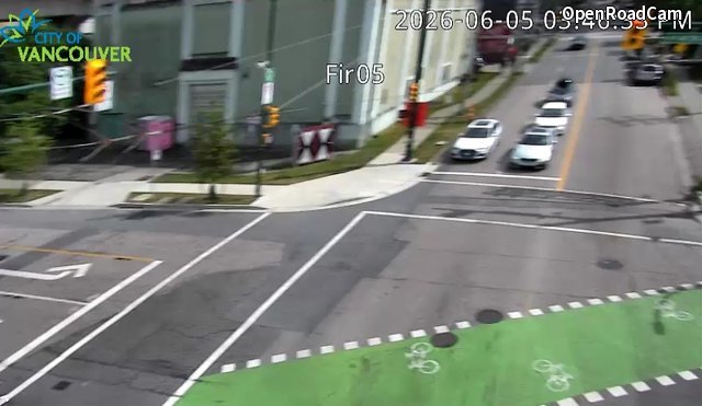Fir St and W 5th Ave - East